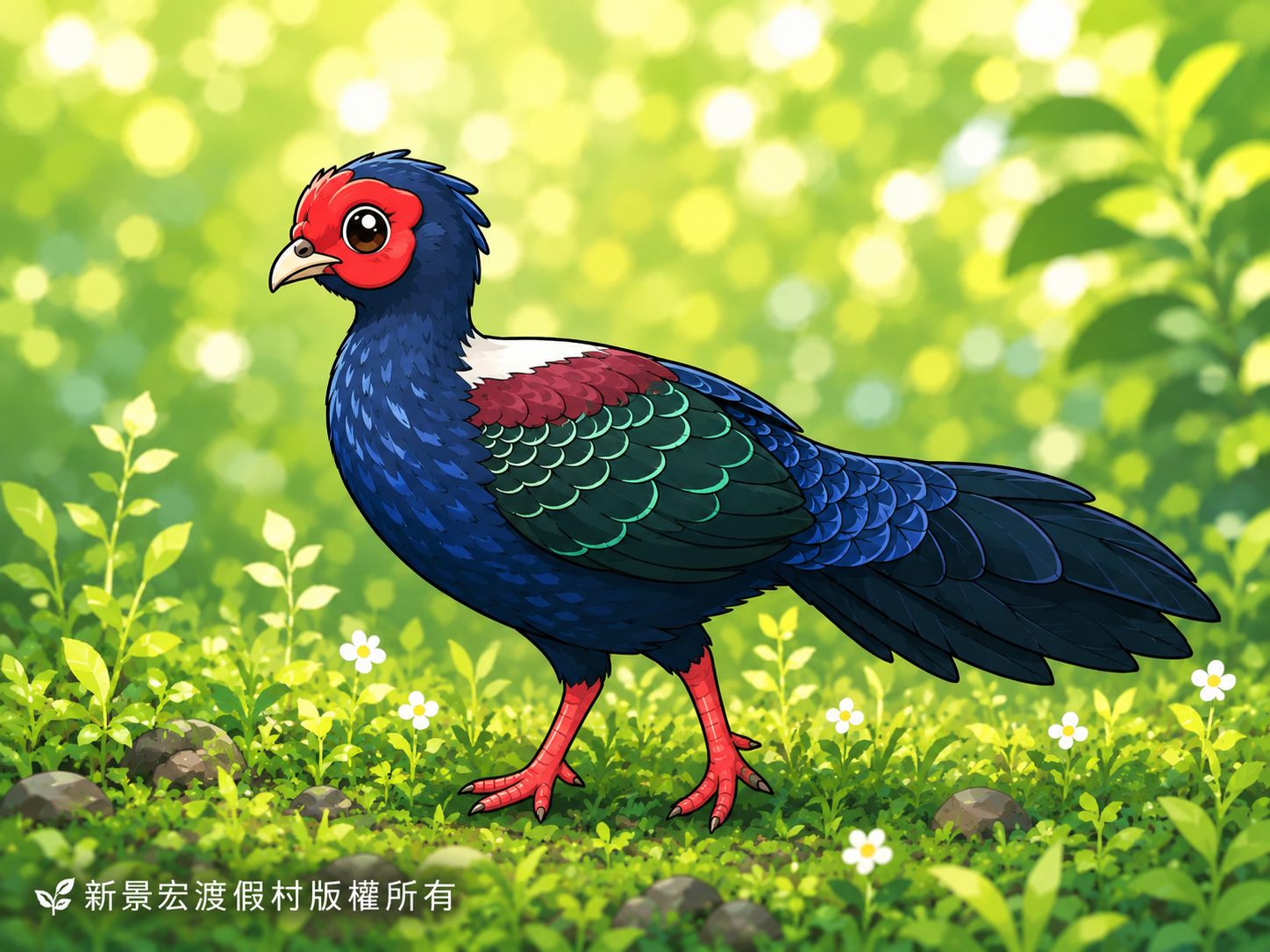 藍腹鷴